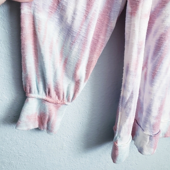 Free People Best Catch Tie Dye Tee in Pink Ivory - Picture 4 of 10